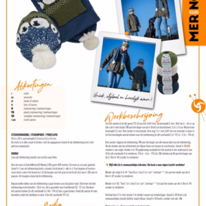 DutchMerino® breipatroon Mèèh muts en sjaal