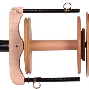 Sliding hook flyer jumbo en bobbin/ double drive