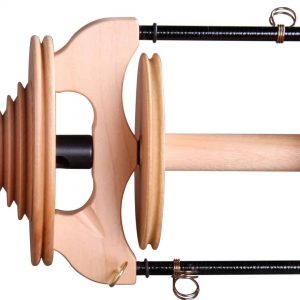 Jumbo sliding hook flyer en bobbin / single drive