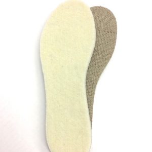 Wollen inlegzooltjes voor schoenen