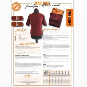 DutchMerino patroon Maglione