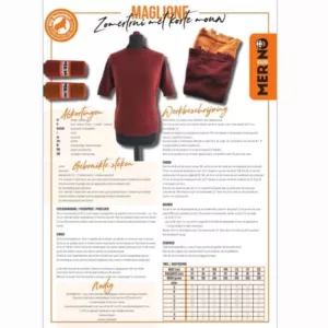 DutchMerino patroon Maglione