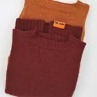 DutchMerino-TruiMaglione in kleuren Stone en oker