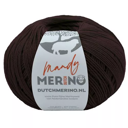 MD: DutchMerino 'Mandy' Lace weight 16/4 - Aubergine (909808)