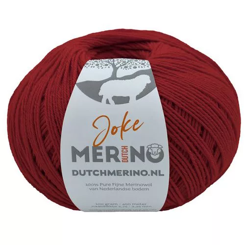JK:DutchMerino 'Joke' Lace weight 16/6 - Cardinal red (887472)