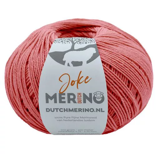JK:DutchMerino 'Joke' Lace weight 16/6 - Flamingo (909817)