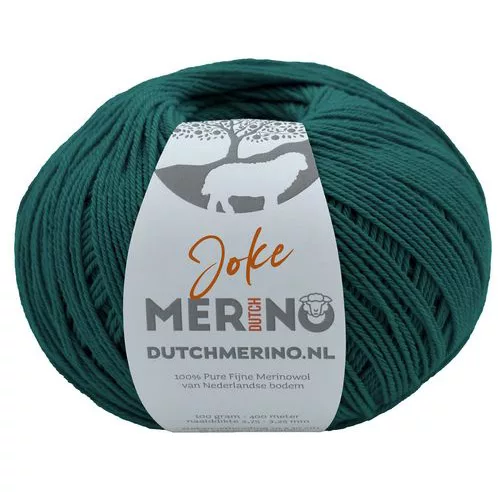 JK:DutchMerino 'Joke' Lace weight 16/6 - Petrol (909804)
