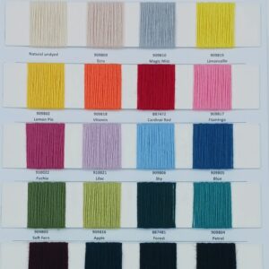 DutchMerino® kleurenkaart - met echte wolstalen